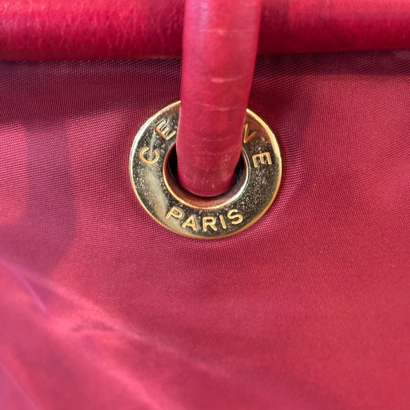 Celine Red Tote with Gold Details - Picture 3 of 16